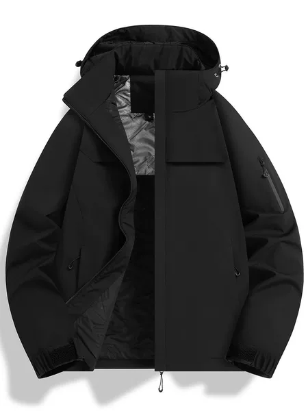 Birdhouse's alternative version of the same jacket, fully heat-sealed, seamless, hard-shell, windproof, waterproof, breathable, and warm mountaineering clothing