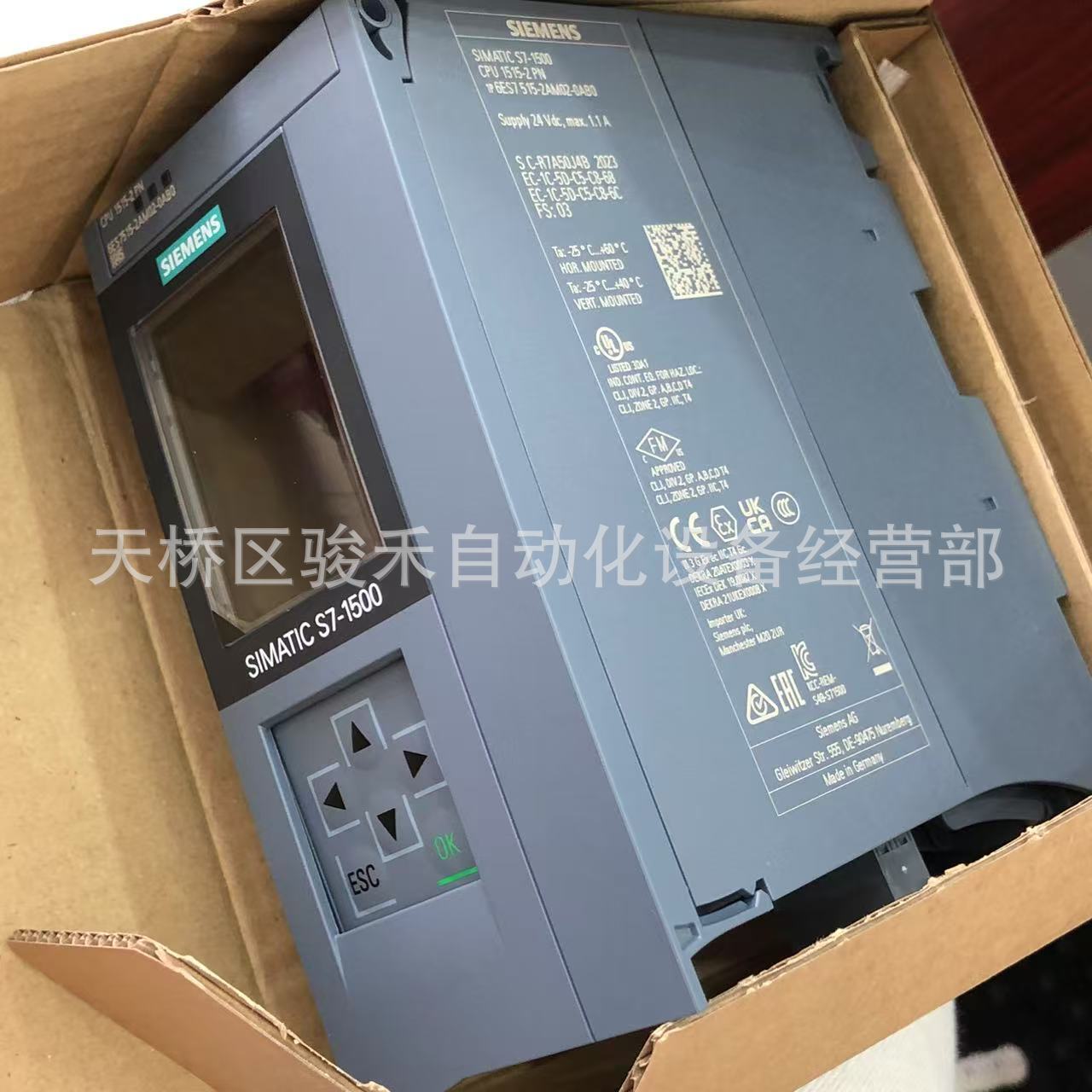 6ES7 134-6JD00-0CA1 西门子中央处理器 6ES7 515-2AM02-0AB0