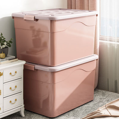 Storage box Toys Outsize thickening household Plastic Arrangement Box clothes Storage baskets Move turnover Cross border