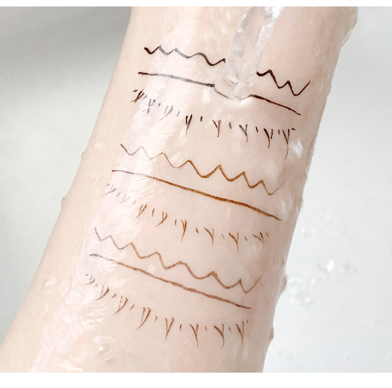 Makeup xixi Ink Control Focus, curved and pointed eyeliner pen, slender, waterproof, does not smudge eyelashes, down to the undereye eyeliner liquid pen undefined