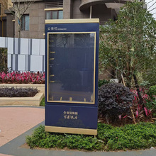 户外导视牌小区标识牌住宅小区道路指示牌房地产标识牌物业标牌