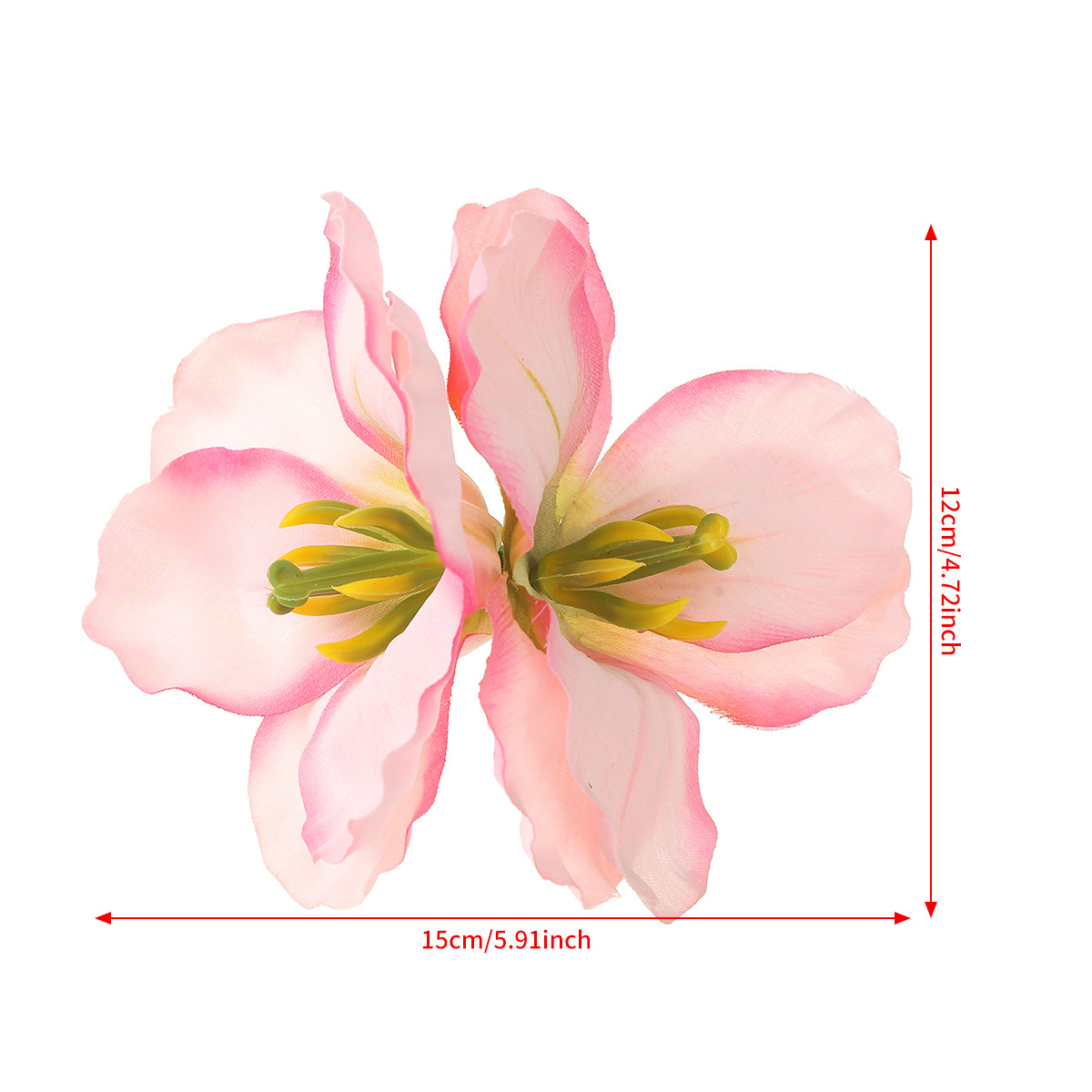 Women's Flower Sweet Silk Flower Hair Clip display picture 8