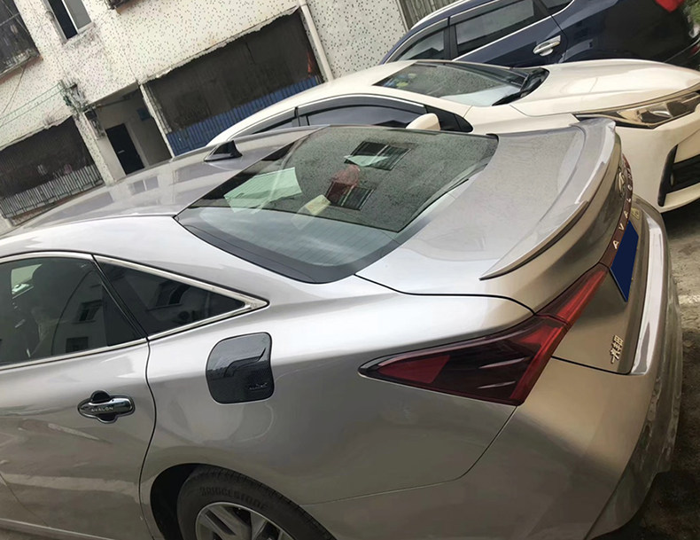 Suitable for 19-25 Models of Toyota Avalon, Original Rear Wing Accessories, No-Drill Modification Parts, Carbon Fiber