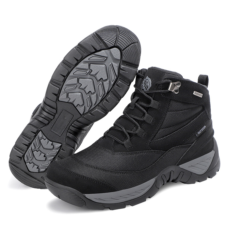 Military boots Tactical boots High school upper leg outdoor combat boots Men's and women's boots Desert boots_voghion.com