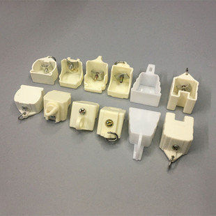Curtain Track Sealing Straight Track Plug Guide Rail Sleeve Square Track Plug Old-Fashioned Slide Rail Window Accessories Wholesale