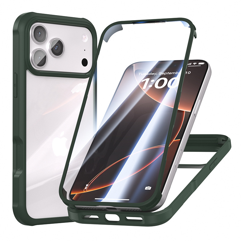 新款苹果17手机壳iphone17pro双面全包保护套跨境亚马逊工厂适用|undefined