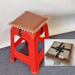 衣料品工場の従業員用クッション、竹クッション、夏用通気性両面工場用スツール、長時間座る作業用