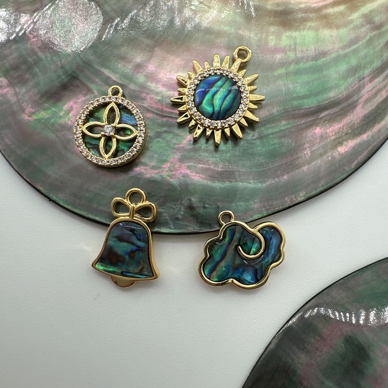 6g Weight Pendant Jewelry Making Type Diameter 10mm Jewelry Making Size Shell Inlay Material DIY Jewelry Accessories Classification 1 Piece Quantity Copper Material Clouds, Sun Pattern Plating, Inlay Design Classic Style Style 1 Piece Diameter 10mm Copper Shell Clouds Sun Pendant 5