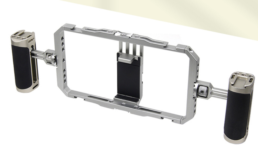 Juego de jaula de conejo en vivo para teléfono móvil Trípode de escritorio Estabilizador de jaula de conejo para teléfono móvil Marco de teléfono móvil Soporte de transmisión en vivo para teléfono móvil