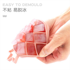 Creative fruit pineapple-shaped silicone ice tray baby silicone food storage box Nordic ice cream mold DIY ice cube mold