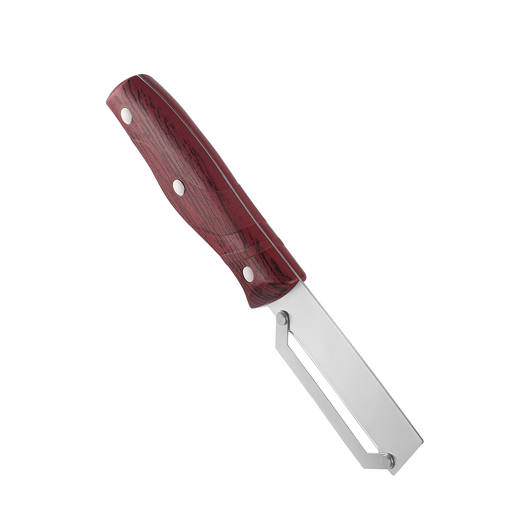 cuchillo de acero inoxidable cuchillo de cocina raspador casero raspador mango antideslizante raspador de calabaza de piel gruesa calabaza verduras melón image 5