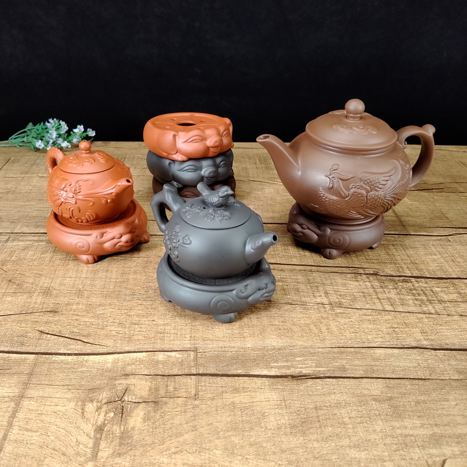 紫砂茶具厂家直供茶垫养壶盘貔貅小茶壶垫壶托壶承茶壶底座承壶托