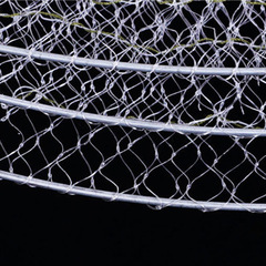 Xiping Fishing Gear Manufacturer Wholesale Foldable White Shrimp Cage Loach Cage 34cm Simple Crab Cage