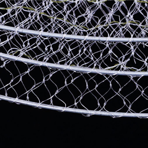 Xiping Fishing Gear Manufacturer Wholesale Foldable White Shrimp Cage Loach Cage 34cm Simple Crab Cage