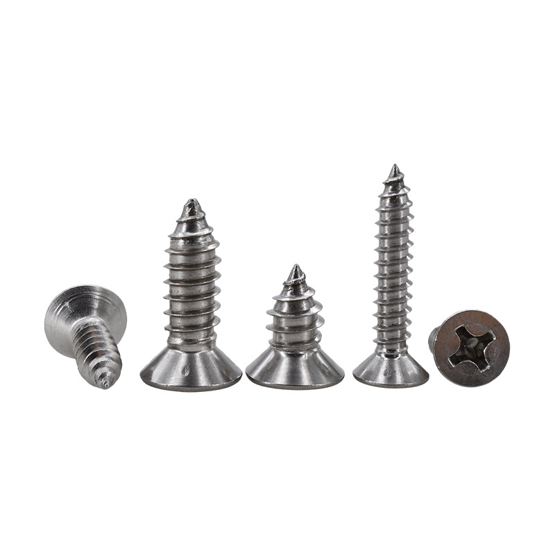 304 ステンレス鋼 KA クロス皿頭タッピンねじ m1m4 マイクロ平頭尖った家具ねじ 1.5m2m3