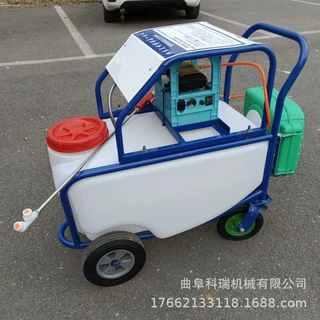 75L/60L卷管器打药机推车式社区园林除四害消毒机农用电动喷雾器
