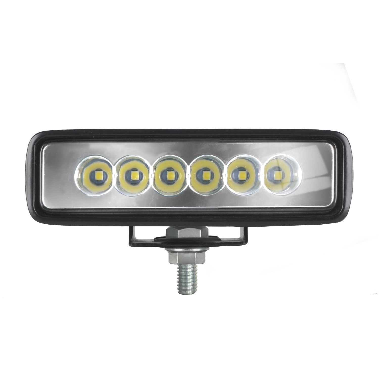 4 pulgadas de una forma LED18W luz de trabajo luz del coche proyector de luz del vehículo todoterreno modificado luz del coche mini 18W