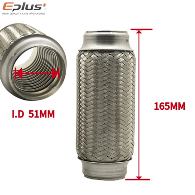 car exhaust bellows, Car muffler - inner-diameter-51mm-length-165mm