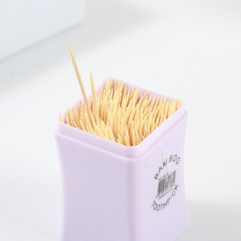 タケの木製個別包装使い捨てつまようじ卸売ケータリングフルーツショップ家庭用つまようじホルダーメーカー直販、ロゴ入り可能|undefined
