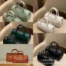 高品龙镶保龄球波士顿枕头包百搭通勤单肩斜挎手提女包轻便收纳