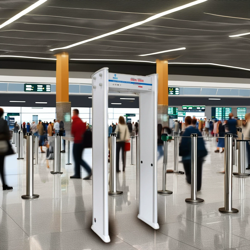 Производственная линия по изготовлению металлодетекторов: Заводская станция контроля прохода