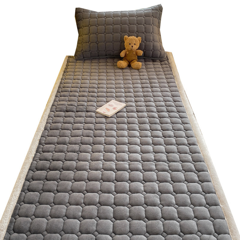 Colchón de lana de leche dormitorio doméstico invierno agregado colchón dormitorio estudiantes mantas individuales sábanas de cama