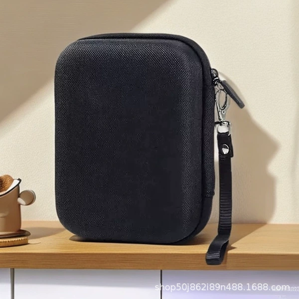 Black camera, equipment bag, protective case