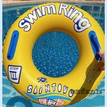 加厚超厚带把手泳圈男女腋下圈水上充气大人儿童救生圈装备户外