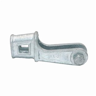 Railway Contact Wire Terminal Anchor Double-Ear Type Fixed Wire Clamp Hot-Dip Galvanized Double-Ear Wire Clamp
