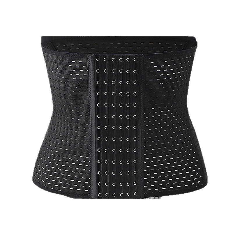 Faja Abdominal Posparto para Mujer de Poliéster, Transpirable, Con Varillas, para Ejercicio