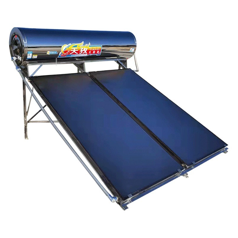 Плоский солнечный коллектор 150л, 200л, 300л, интегрированный солнечный водонагреватель для домашнего использования, оптовая продажа напрямую с завода, умное управление