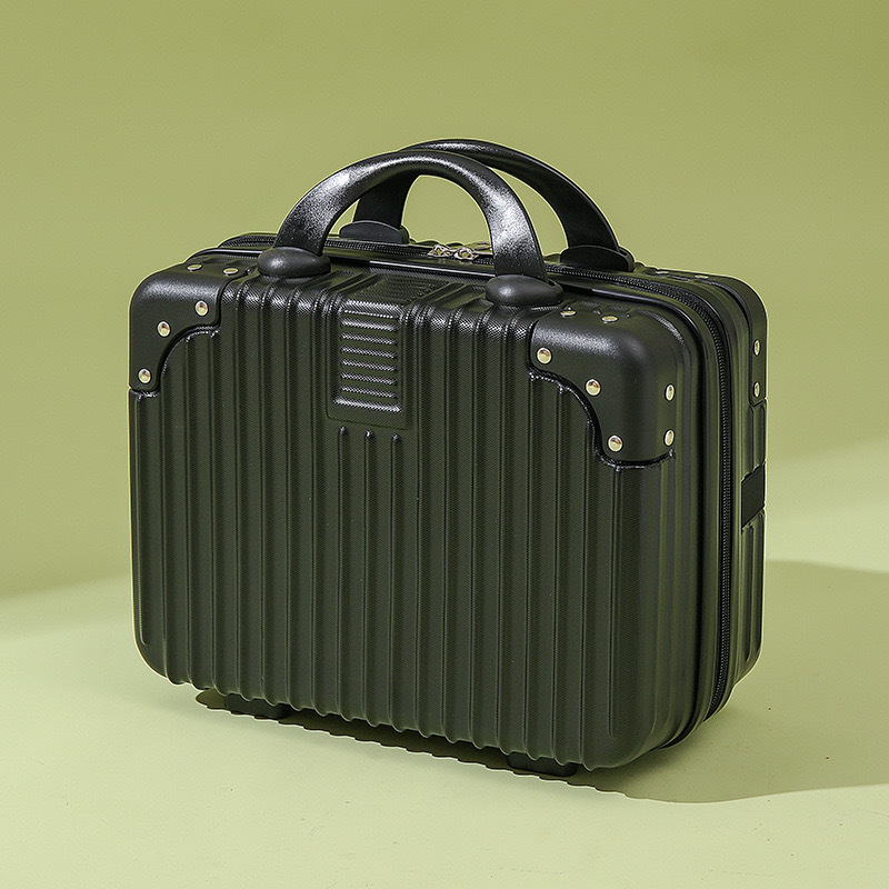 Maleta retro mini estuche de cosméticos caja pequeña de 14 pulgadas souvenirs maleta de 16 pulgadas con contraseña de almacenamiento