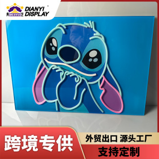 Cross-Border Creative Birthday Gifts Anniversary Gifts Free Design Led Cartoon Posters Home Decoration Paintings