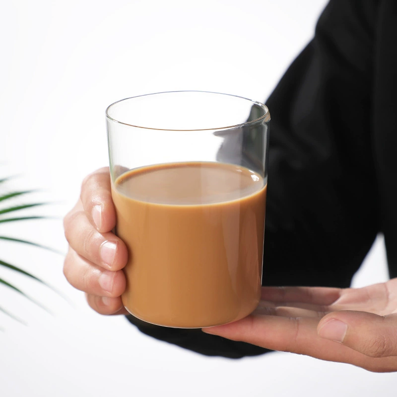 Glass coffee tea cup, tea set, simple and elegant design