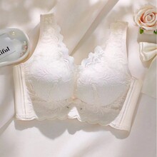 琪莉虹9801背心款中厚杯小胸聚拢无钢圈内衣女调整型固定杯文胸罩