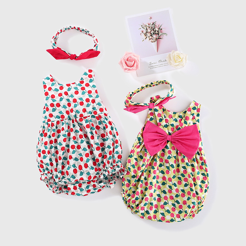 Áo Liền Thân Thắt Nơ Bé Gái - T192 - Thời Trang Kids đẹp 1