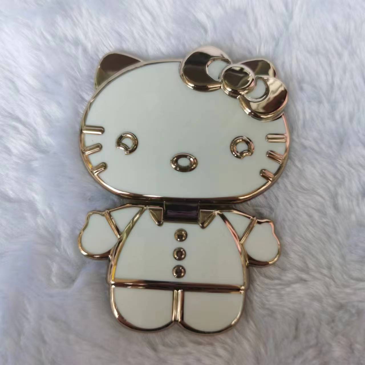 Caso de teléfono móvil universal soporte de succión magnética KT gato maquillaje espejo espalda tipo perezoso soporte conveniente y rápido soporte creativo