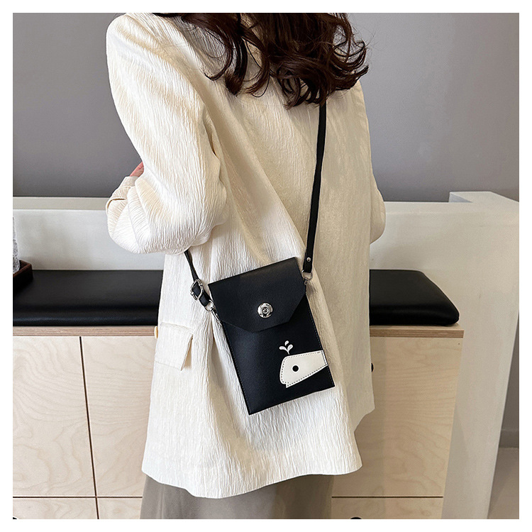 Women's Small Pu Leather Printing Streetwear Lock Clasp Shoulder Bag Crossbody Bag display picture 6