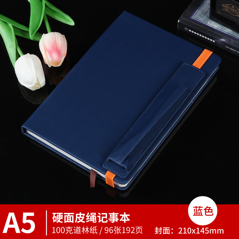 A5硬面厂家直销笔记记事本商务加厚学习记录搭扣皮绳结实耐用手帐|undefined