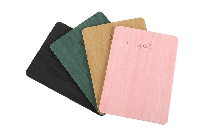 Direct supply new desktop wireless charging mouse pad portable home office desktop wireless charger