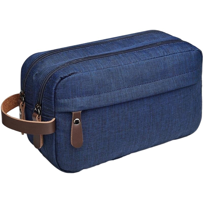 Viajes transfronterizos Bolsa de lavado para hombres Bolsa de cosméticos de lavado simple Bolsa de almacenamiento portátil de nylon impermeable de gran capacidad