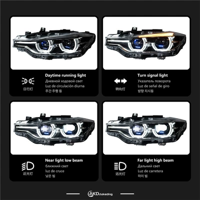 Specifically designed for BMW 3: Motorcycle headlights, headlights