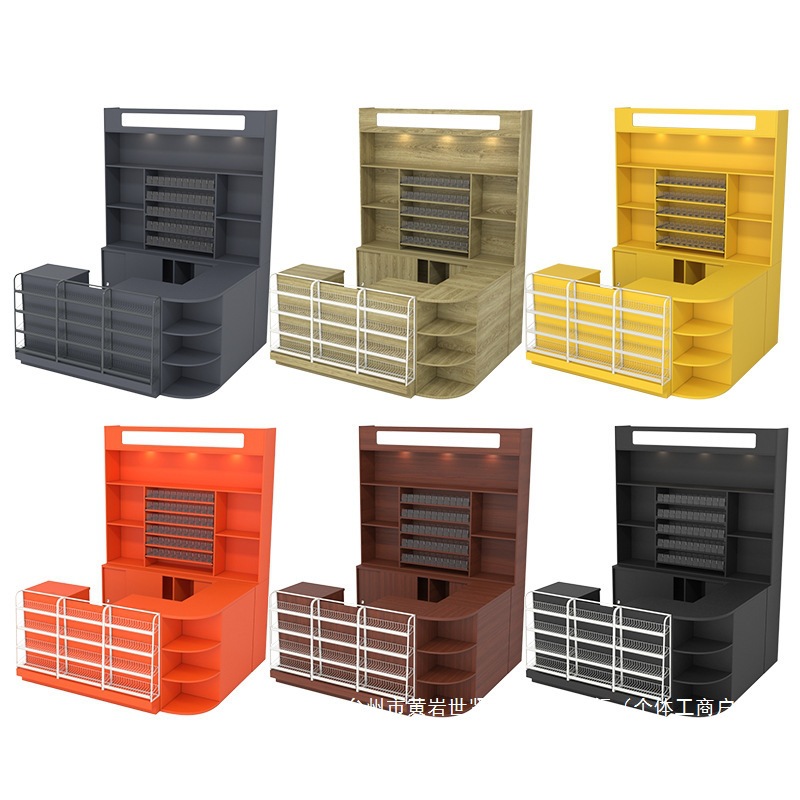 士多店夫妻收银台收款台药店便利店收银台母婴店收银台烟酒柜超市