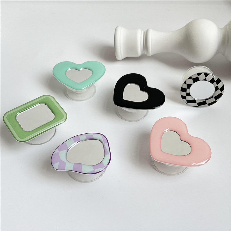 20g Weight Airbag Bracket Classification Acrylic Material Heart Shape, Flower Pattern Cute Style Heart Shape Flower Acrylic Cute Airbag Bracket 1