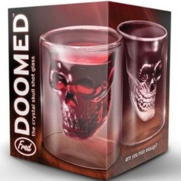 Mxmade creativo cristal cráneo cerveza cráneo taza vino tinto jarra artesanía regalo copa de vino