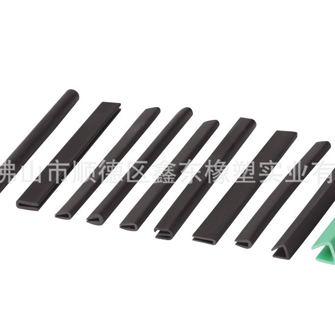u型橡塑胶条 橡胶防护密封条 u型包边胶条 门窗密封条 封边条厂家