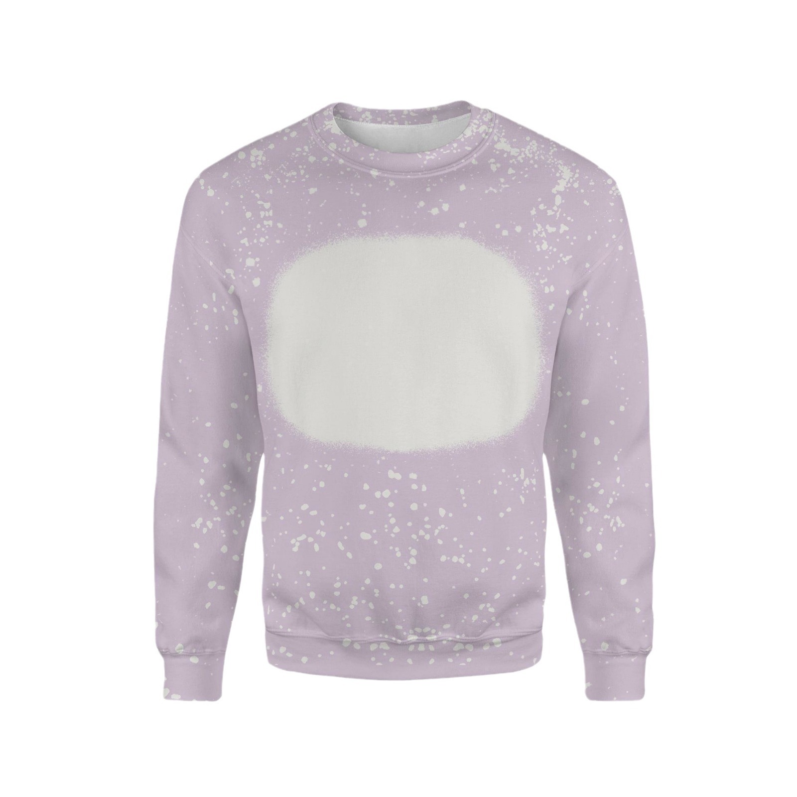 2023 Primavera e Autunno Nuovo maglione girocollo personalizzato con stampa a trasferimento termico a sublimazione in bianco tinto in cravatta 3D_voghion.com