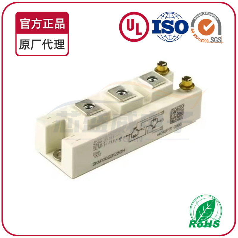 全新IGBT模块SKM100GB125DN SKM100GB125DN. SKM100GB125D