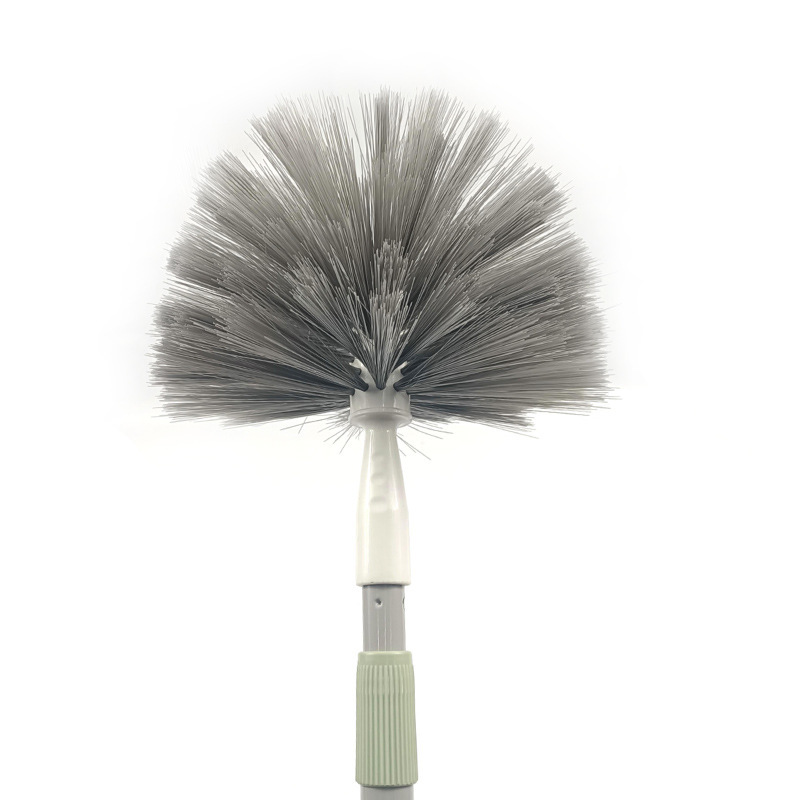 Long handle ash removal brush dust cleaning telescopic rod sanitary House ceiling shed cleaning ceiling spider web artifact Long handle ash removal brush dust cleaning telescopic rod sanitary House ceiling shed cleaning ceiling spider web artifact