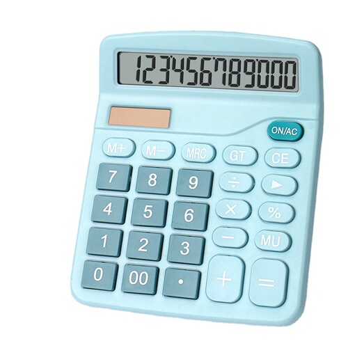 12-digit solar 837 calculator dual power supply student calculator office purchasing wholesale computer